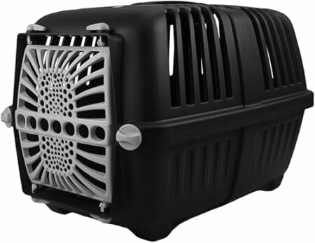 Cage Pratiko1 P. Plastique Noir