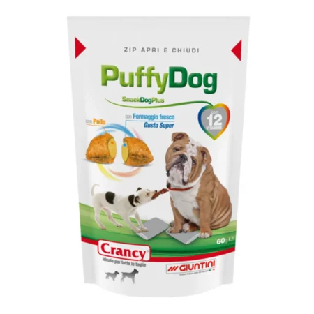 Crancy Puffy Dog poulet/form 60g