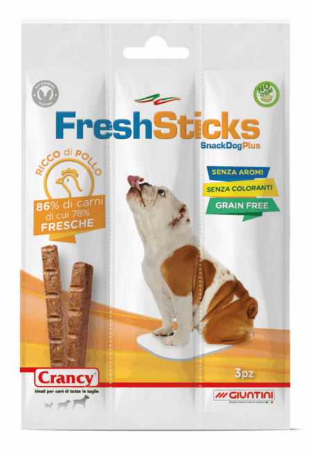 Crancy Dog Fresh Sticks Poulet 30g