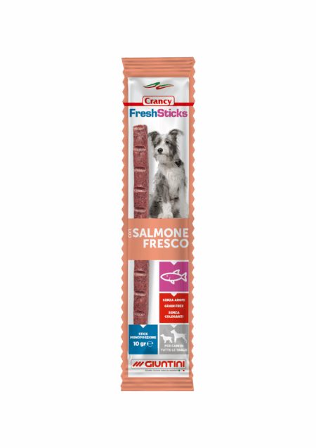 Crancy Dog Fresh Sticks Salmon 10g