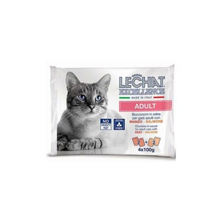 LECHAT MULTIPACK EXC.ADULT 4*100gr