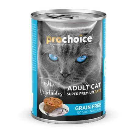 PROCHOICE GF PATE CHAT POISSON 400gr