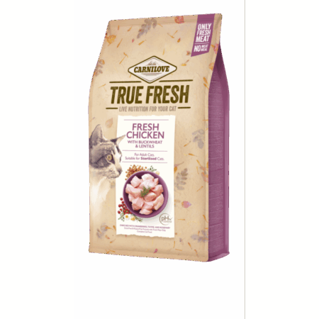CARNILOVE TRUE FRESH CAT CHICKEN 340 Gr