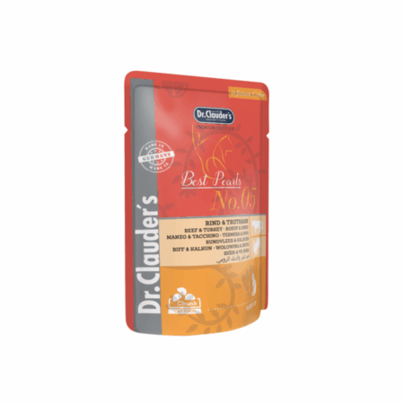 DR. CLAUDER'S POCHON BOEUF ET DINDE 100gr