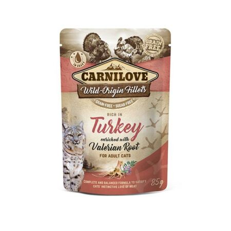 CARNILOVE POCHON CHAT TURKEY 85gr