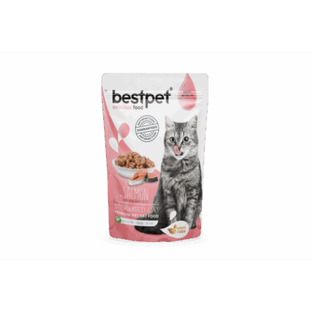 BESTPET POCHON GF SALMON STER 85gr