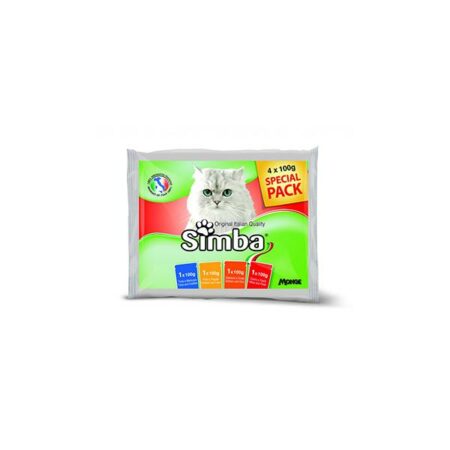 SIMBA MULTIPACK POCHON 4 X 100gr