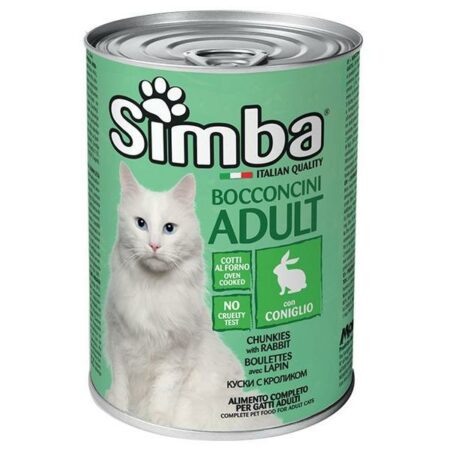 SIMBA BOITE CAT WITH RABBIT 415gr