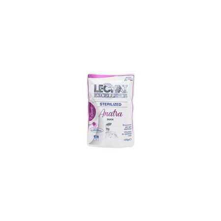LECHAT POCHON STERILISE CANARD 100gr