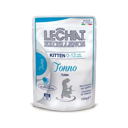 LECHAT POCHON KITTEN THON 100gr