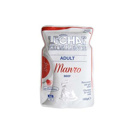 LECHAT POCHON ADULT BOEUF 100gr