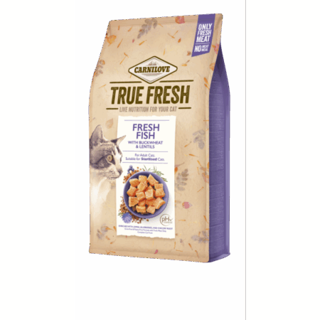 CARNILOVE TRUE FRESH CAT FISH 340Gr