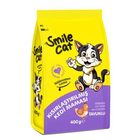 SMILE STERILISED WITH CHICKEN 400GR