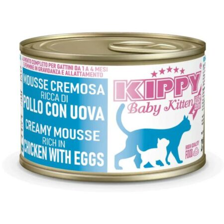 KIPPY MOUSSE BABY KITTEN POULET-ŒUF 200gr