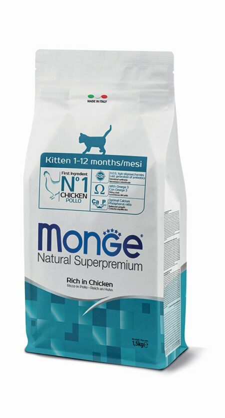 Monge Natural Superpremium Kitten Rich in Chicken