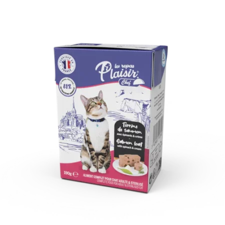 PLAISIR CHEF CHAT - TERRINE DE SAUMON 190GR