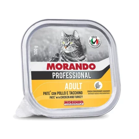 MORANDO with chicken and Dinde 100gr BARQUETTE