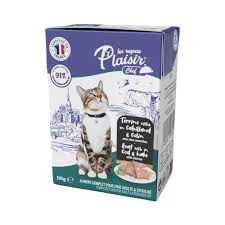 PLAISIR CHEF CHAT - TERRINE DE CABILLAUD 190GR