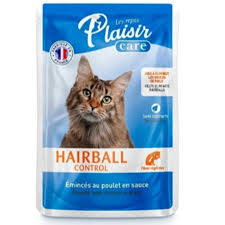Plaisir care Pochon Hair ball in gravy 100gr