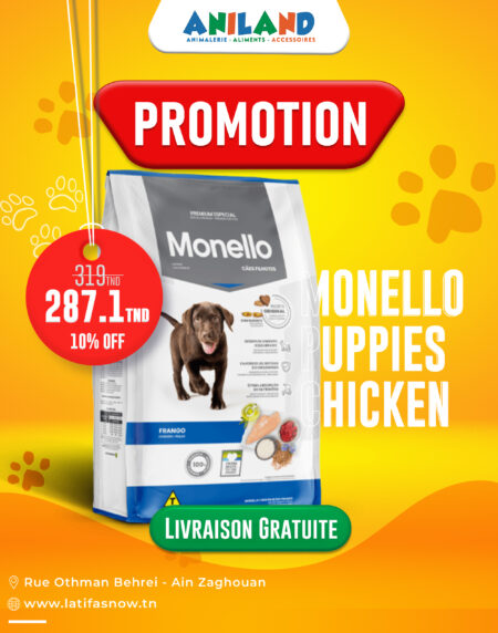 MONELLO PUPPIES CHICKEN AND NUGGETS 25KG