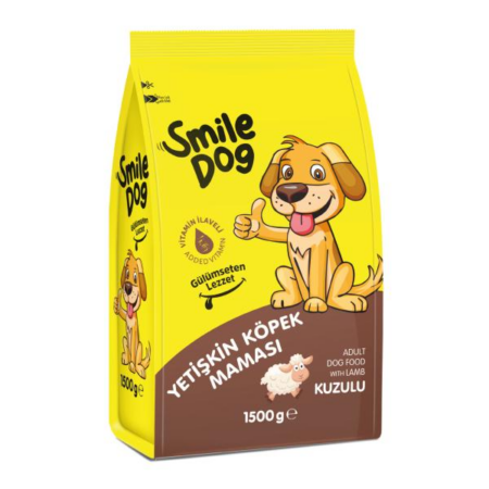SMILE ADULT DOG WITH LAMB 1.5KG