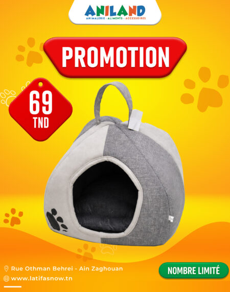 🐾 Niche Cocoon Design pour Chat & Petit Chien – Confort & Chaleur
